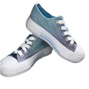 Girls, Blue And Purple Wonder Nation Shoes,‎ US SIZE 13
